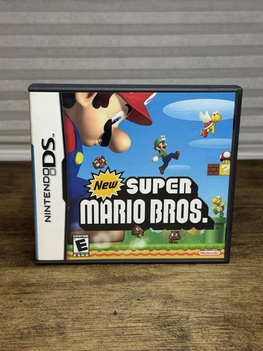 New Super Mario Bros. (Nintendo DS, 2006) CIB Complete, Tested & Working!