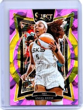 2025 Panini Select WNBA #94 Angel Reese Pink Ice Prizm