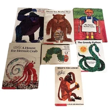Lot Of 7 Books by Eric Carle See Description For Details
