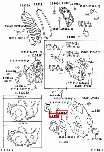 Genuine LandCruiser HZJ81 HZJ80 1HZ Crankshaft Rear Main Oil Seal w Retainer - Picture 8 of 20