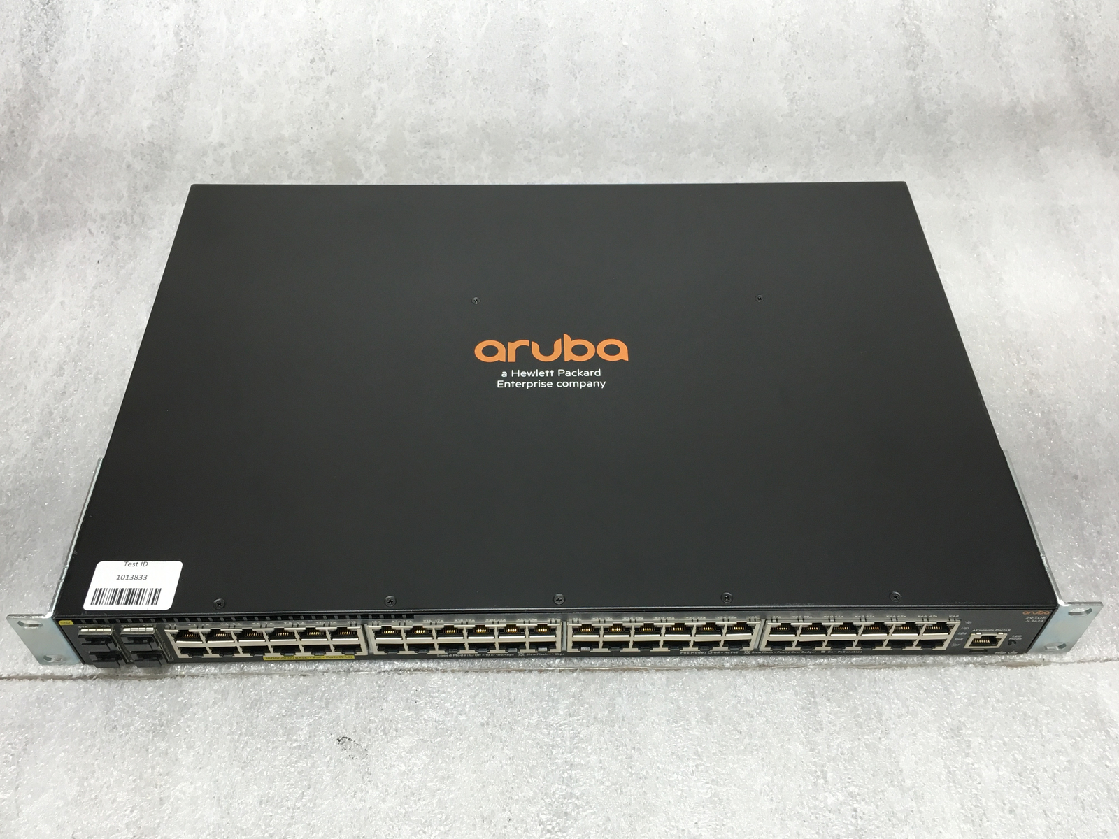 HPE Aruba JL262A 2930F Series 48Port PoE+ Switch w/ Rack