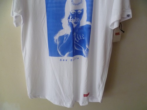 VNDL Herren T-Shirt Vandal Collective Gr. L Kurzarm "Sex Sells" weiß (NEU) - Bild 4 von 8