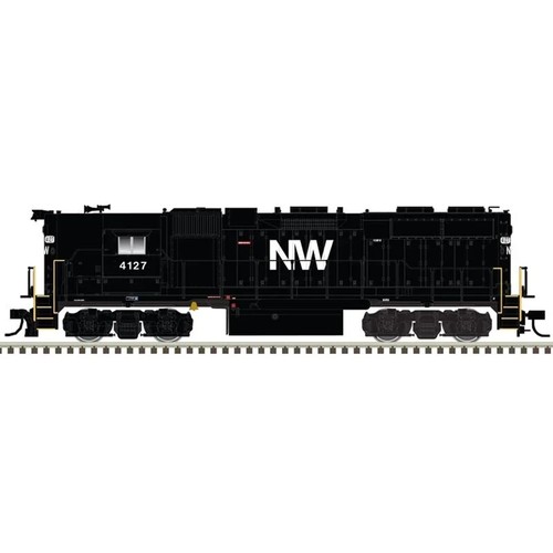 Atlas HO Scale ~ Norfolk & Western EMD GP38 #4114 ~ DC ~ Silver Master ~10004070 - Picture 4 of 4
