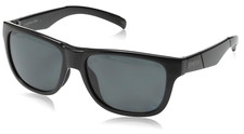 NEW Smith Lowdown Original Sunglasses-Black Gloss-Grey Polarized Lens