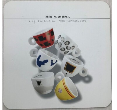 illy collection Werbeflyer Artistas do Brasil