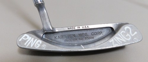 Ping Zing 2 Stainless Putter 34 inch Karsten Mfg. USA Wrapped Grip