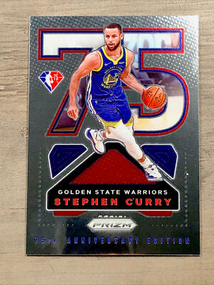 その他 Steph Curry Prizm 75th Anniversary 2021-22 Panini Prizm #14 STEPHEN CURRY NBA 75th Anniversary