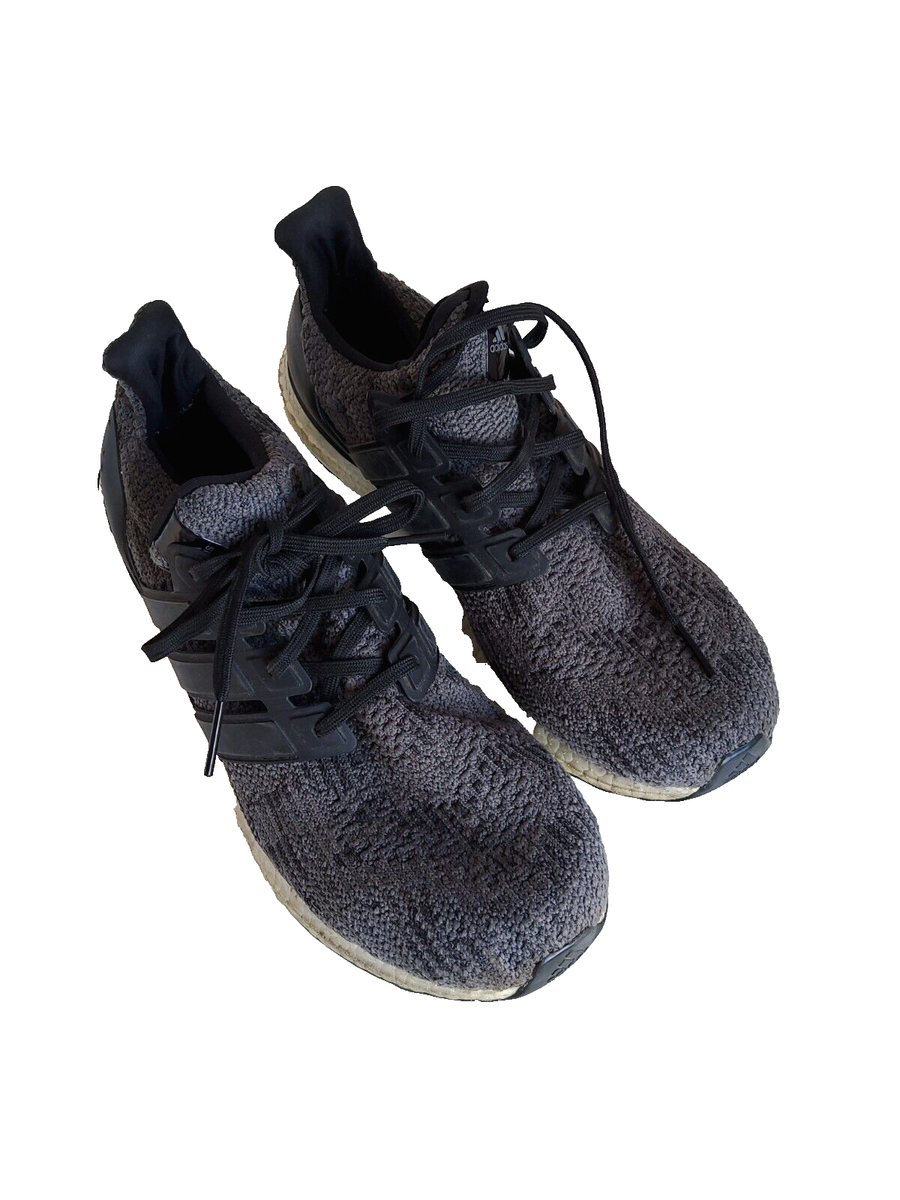 adidas mens ultra boost runing shoes black size 12 UK