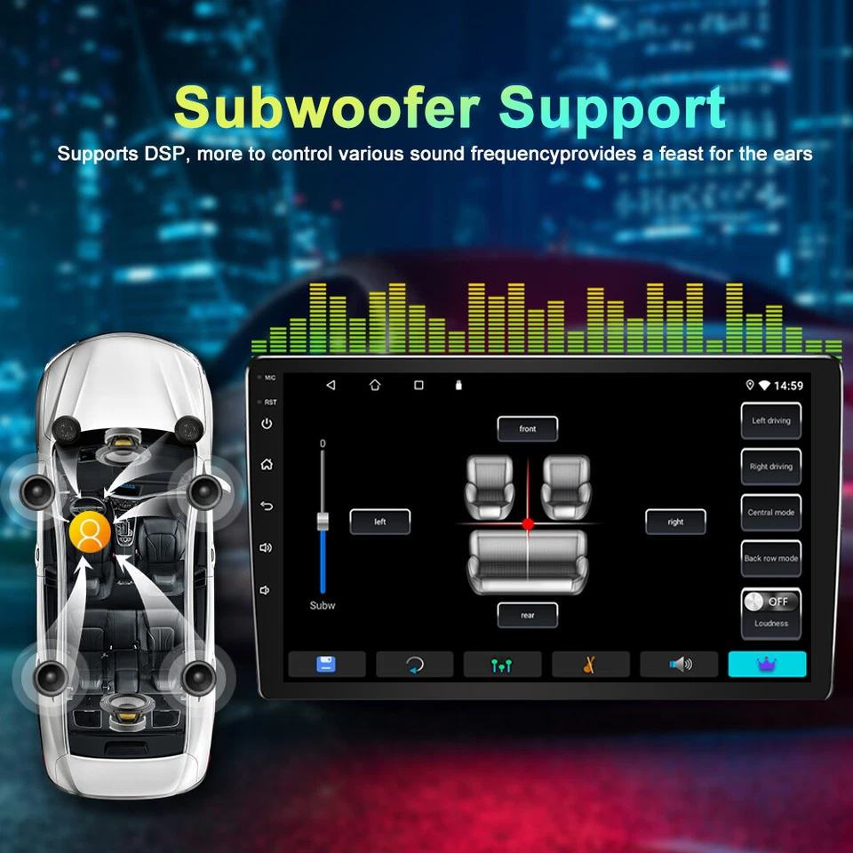 Kit de actualización de radio de coche Android inalámbrico paraSubaru Forester/Impreza/XV/WRX Foto 4 de 4