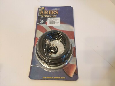 Aries 30305 Universal 5'' Heavy Duty Magnet Mount 18' RG58AU 95% Braided Coaxial