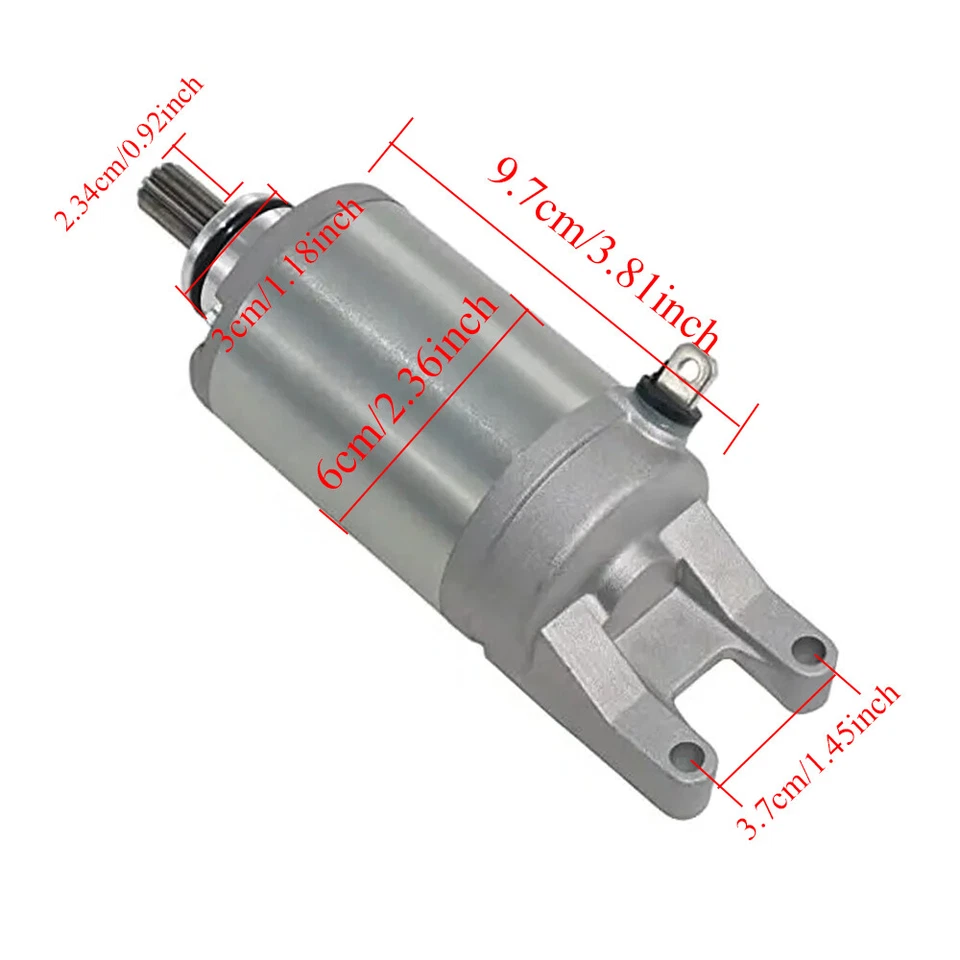 Motor De Arranque De Moto Para Kawasaki Ninja ZX-6R 1998-2002 ZZR600 2005-2008 Foto 3 de 4