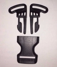 Stroller Harness Clips Buckle Part baby Seat Baby Jogger summit™ X3 or Double 3D