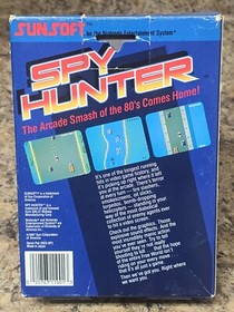 Spy Hunter 5 screws (Nintendo Entertainment System, 1987) Authentic & Complete!