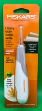 Fiskars 165100 Heavy Duty Detail Craft Knife No. 2 Blade