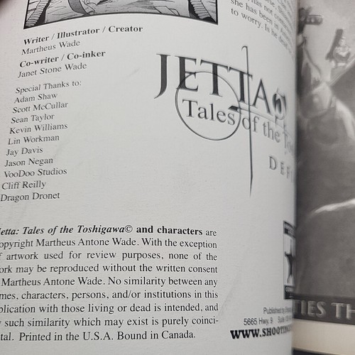 Jetta Tales of the Toshigawa Comic Graphic Novel Paperback - Picture 3 of 4