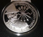 5 Oz. Proof "Debt & Death" SBSS of 1,000