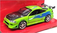 Jada 1/24 Scale 97603 - Brian's Mitsubishi Eclipse Fast & Furious - Green