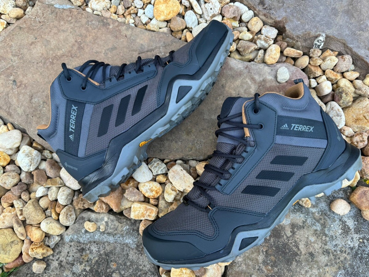 Adidas Terrex AX3 GTX Men's Mid Hiking Boot Gore-Tex BC0468 Adidas Terrex AX3 GTX Men's Mid Hiking Boot Gore-Tex BC0468