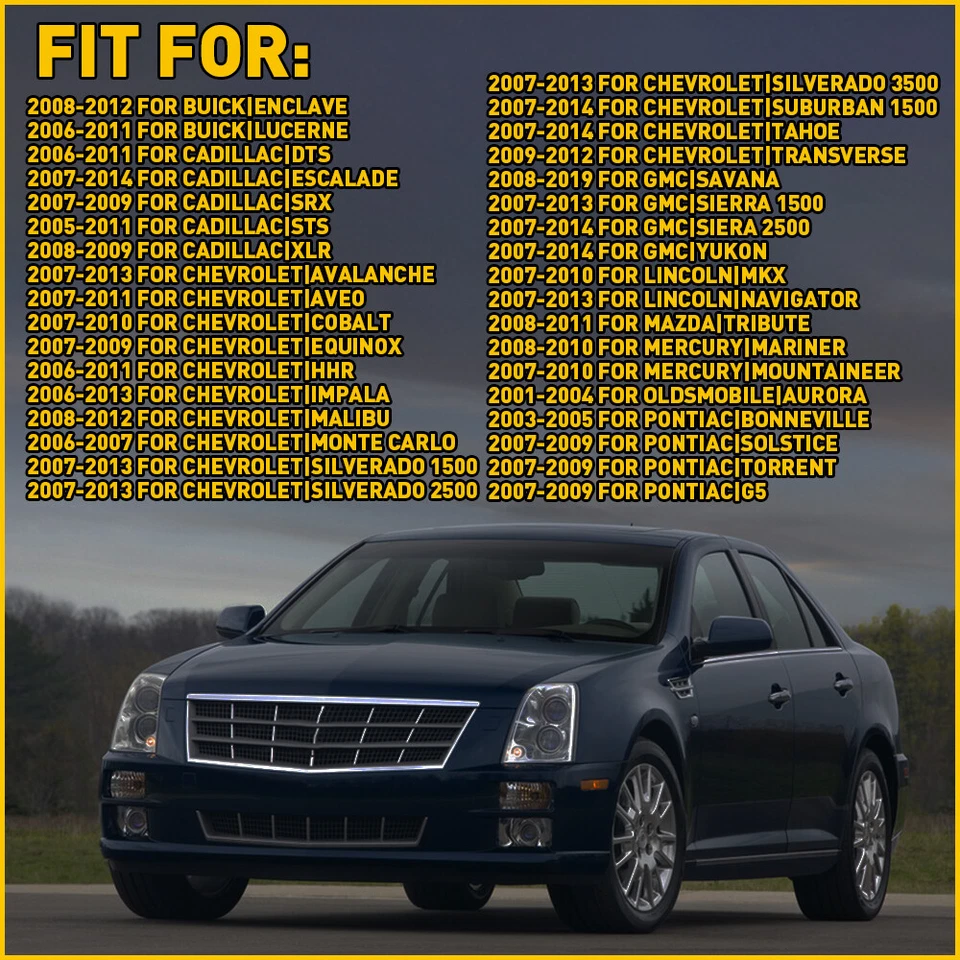 Adaptador de arnés de cableado de radio estéreo para automóvil Plug & Play para Cadillac DTS 2006-2011 Foto 2 de 4