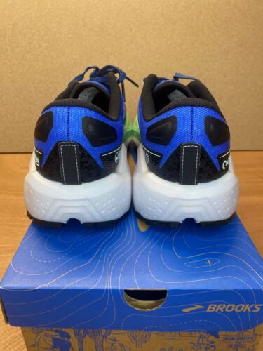 Brooks Men's Caldera 7 Ultra Trail Shoes US 10D Blue/Black/Spring Bud - Picture 3 of 11