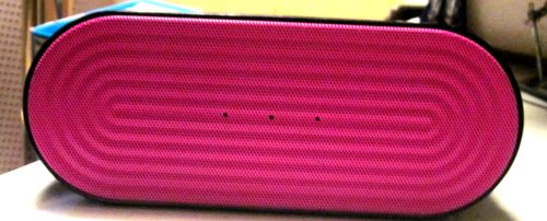 WIRELESS PORTABLE SPEAKER, HMDX BLUETOOTH RAVE, PINK NEW WITH FAST SHIPPING!! - Picture 2 of 7