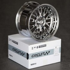4 Circuit Performance Cp21 18x11 5x114.3 20 M Chrome Wheels Deep Lip Mesh