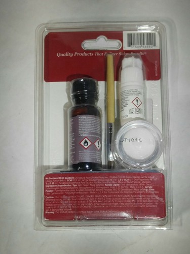 New Sealed Kiss French Acrylic Sculpture Nail Kit 40 Tips AK104WG - Picture 2 of 2