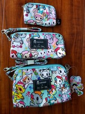 JuJuBe JJB Tokidoki Unikiki 2.0 Be Set NWT 3 Pouch Set