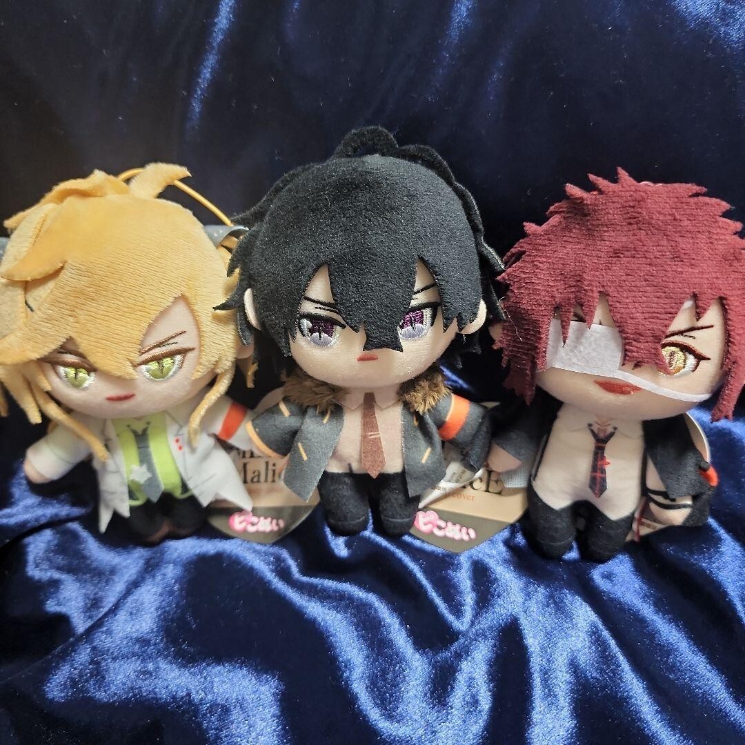Piconui Collar x Malice deep cover Complete Set Plush Doll Mascot