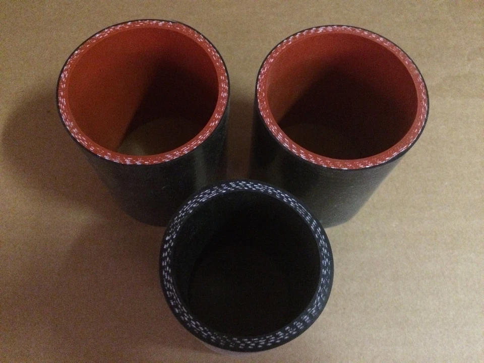 1986-1987 Grand National Turbo силиконовый интеркулер шланг T-болт зажим комплект черный - Изображение 3 из 4