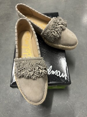 NIB Sam Edelman Womens Issa Bistro Suede Loafers & Moccasins Flats Size 7.5M