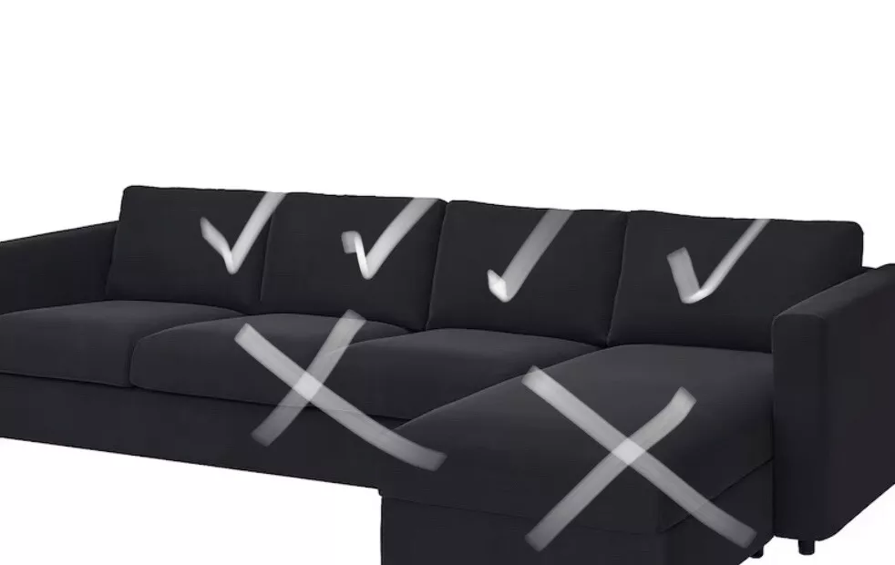 Ikea sofa top cushion replacement