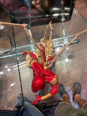 Sideshow Exclusive Iron Spider-Man Comiquette 377/750 W Ironman