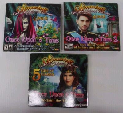 LOT OF 3 Legacy Games Once Upon A Time PC DVD-ROM Software Video Games Bundle