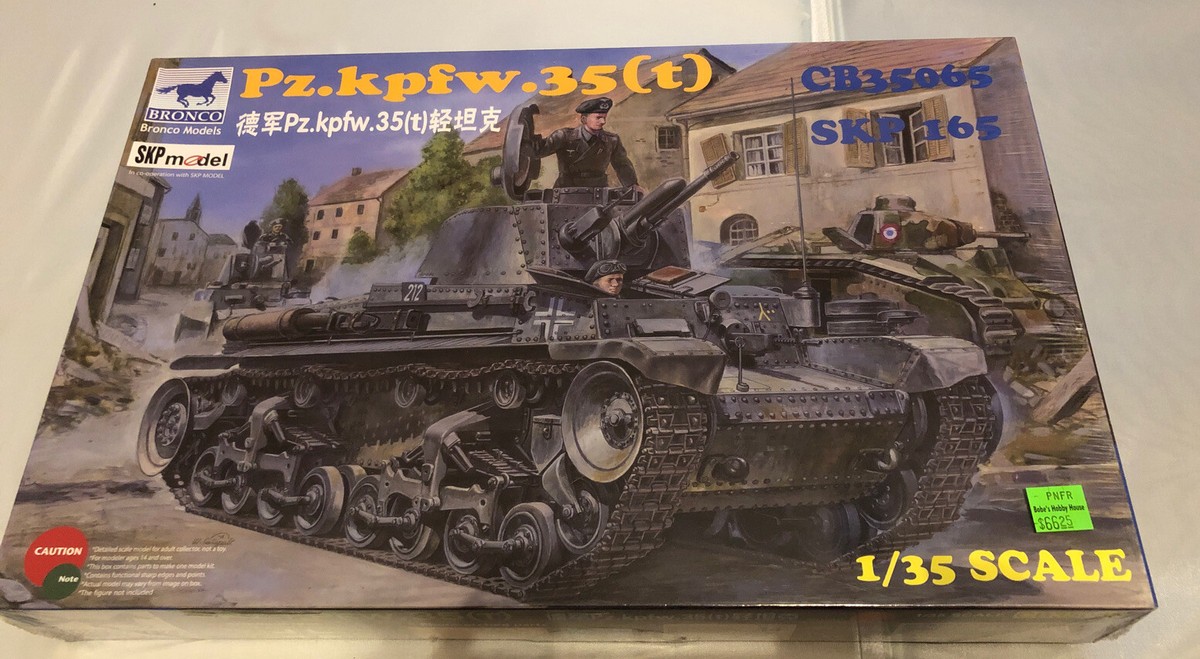 Bronco Model 35065 1/35 Scale, Pz.Kpfw.35(t) German Light