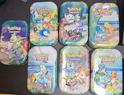 MODIFIED  Pokemon Mystery Tin - Choose your tin