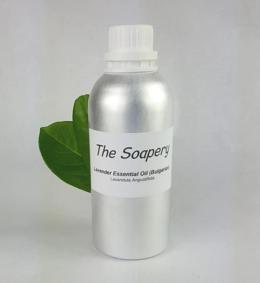 THE SOAPERY Lavender Essential Oil 500ml - Pure Natural Aromatherapy Bulk Oil