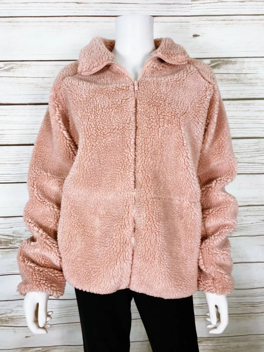 Brandy melville sherpa jacket sale