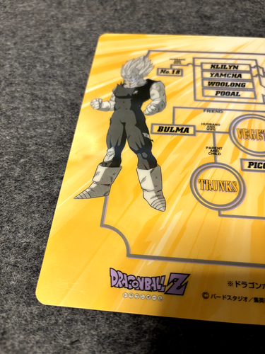 1990s Vintage Dragon Ball Z Plastic Pencil Board Pad Shitajiki - Picture 11 of 13