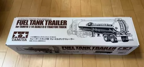 Tamiya 1/14 Electric RC Big Truck Series No.33 Fuel Tank Trailer 56333 New - Picture 1 of 6