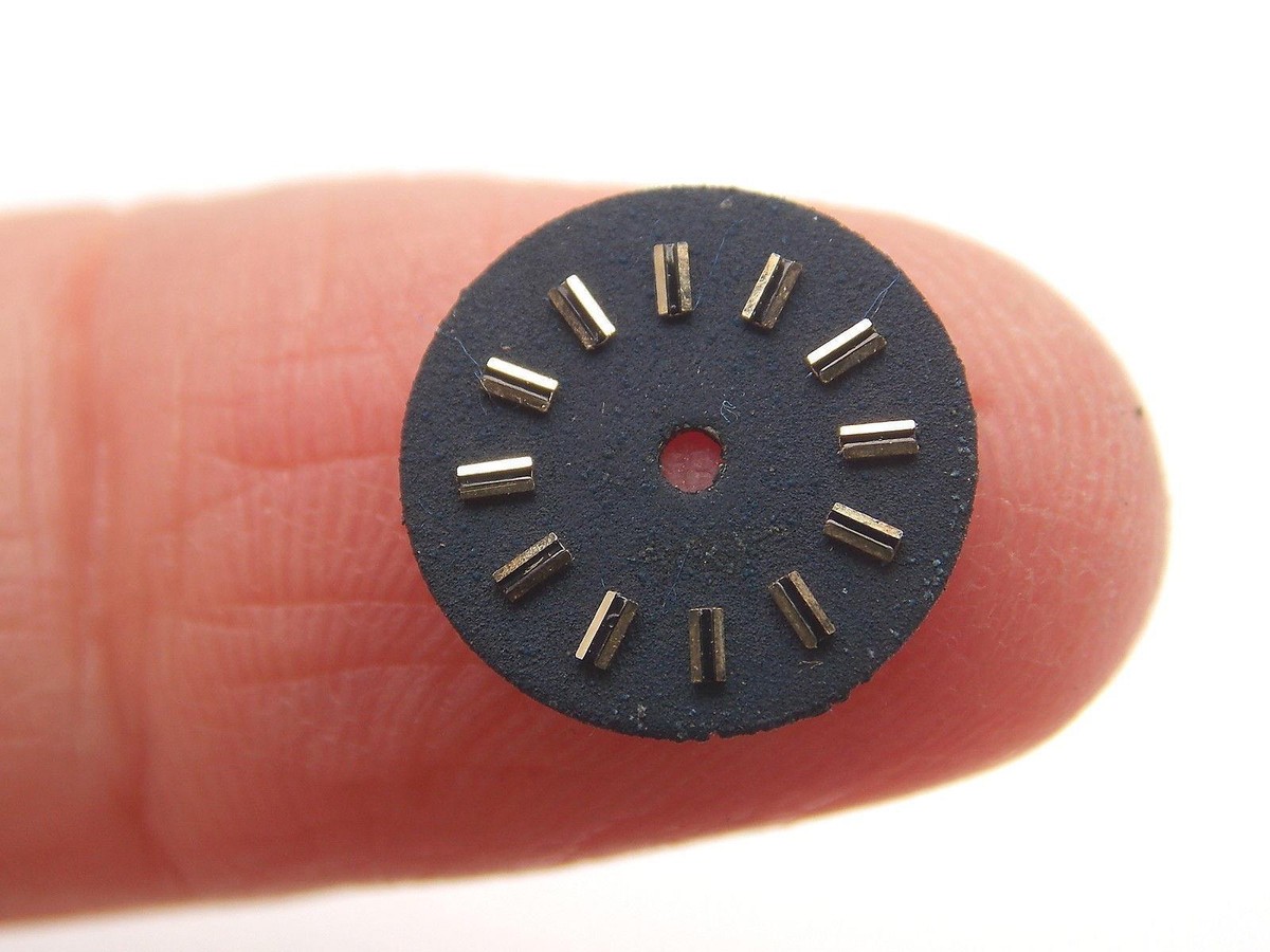 Mido Navy Vintage Ladies Watch Dial 11.95mm Gold Stick Markers New