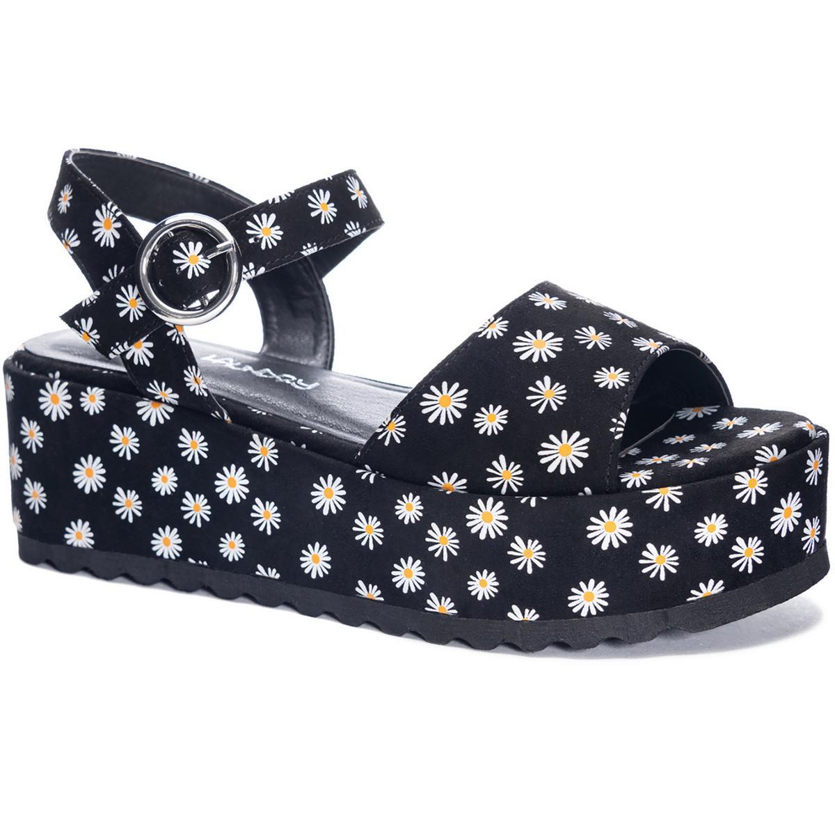 Изменчивые женские босоножки Junebug Black Slide Sandals Shoes 6 Medium BM BHFO 9890 5690₽