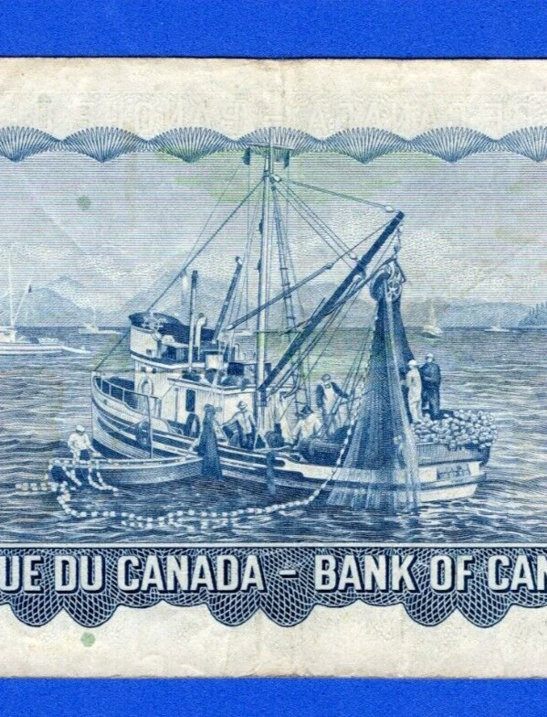 Canada  $5 1972 BC-48bA / P-87b Circulated Replacement /Asterisk Note *CU2988756 - Image 4 of 4