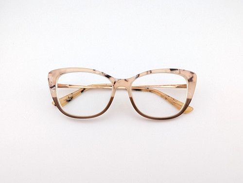 Marciano Eyeglasses, Frames Only, GM0352-3 053, 54-15-140, Plastic, Brown Stone