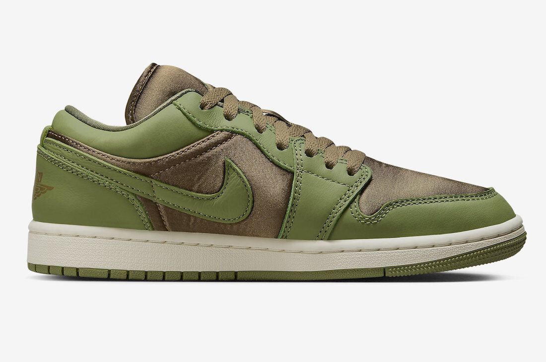 Nike Womens Air Jordan 1 Low SE Sky J Light Olive FB9893 300 Nike Womens Air Jordan 1 Low SE Sky J Light Olive FB9893 300