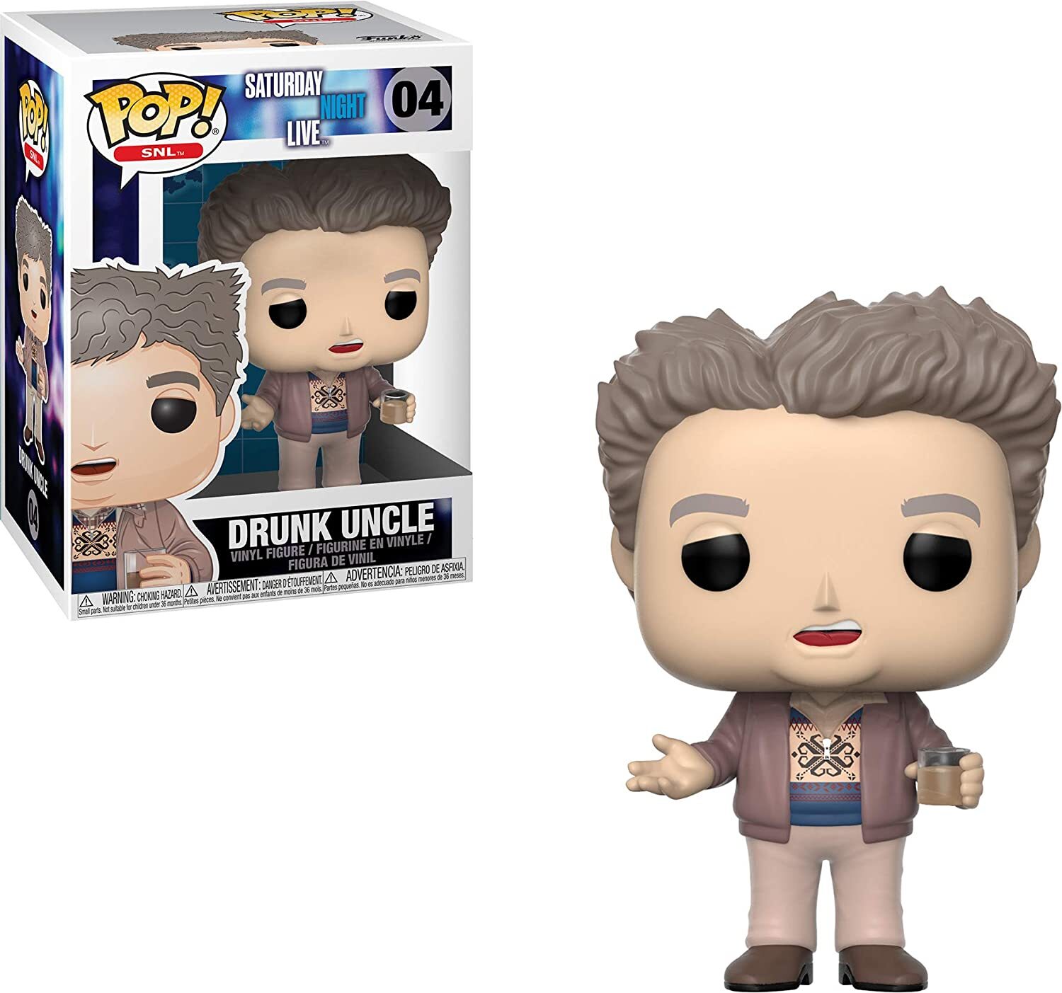 Figura De Vinilo Funko Pop Tío Borracho Saturday Night Live #04 Nueva