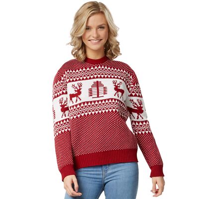 Norweger Pullover Weihnachtspulli Damen C Und A Damen