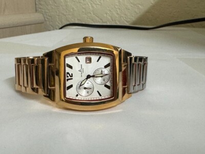 Jacques Lemans Geneve  G120  White Textured Dial Swiss made watch