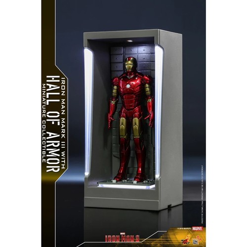 Hot Toys MMSC014 - MMSC020 Iron Man Mini Hall of Armor Set - Picture 4 of 8