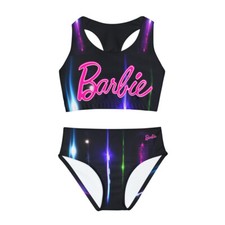 Girls Two Piece Swimsuit-Barbie